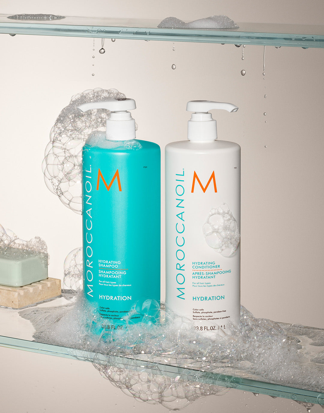 Hydrating Shampoo & Conditioner Liter Bundle - Image 4