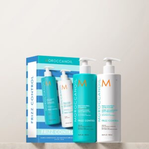 Frizz Control Shampoo & Conditioner Half-Liter Set