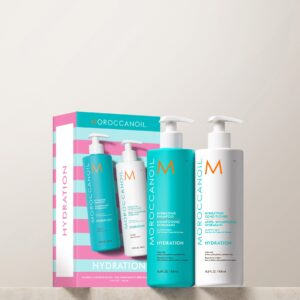 Hydrating Shampoo & Conditioner Half-Liter Set