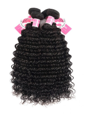 Alternative view of Alipearl Malaysian Virgin Hair Deep Wave 4 bundles